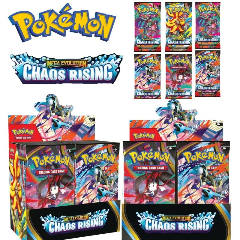 Cardstock Paper Pack - ชุดการ์ดโปเกมอน ชุดเสริม Chaos Rising จำนวน 36