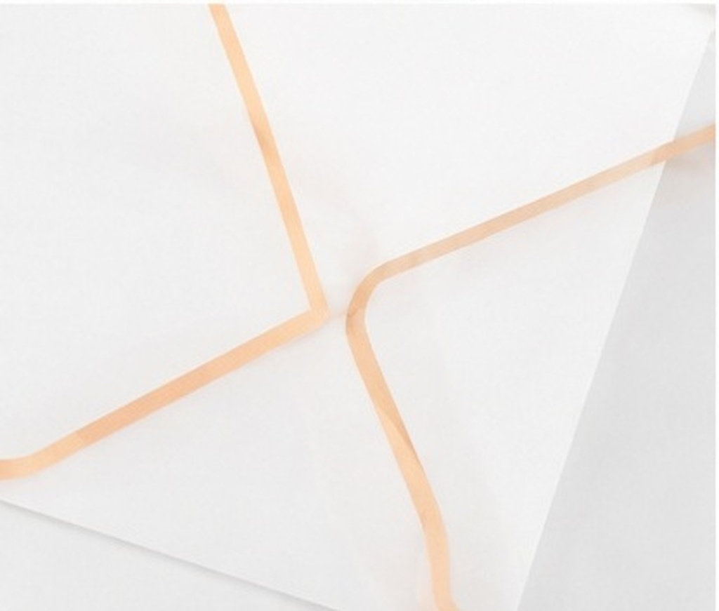 Letter Envelope Kraft - 10 ชิ้น ซองจดหมายสำหรับการ์ดเชิญงานแต่งงาน การ์ดอวยพรวันเกิด และการ์ดคริสต์มาส ซองเปล่า