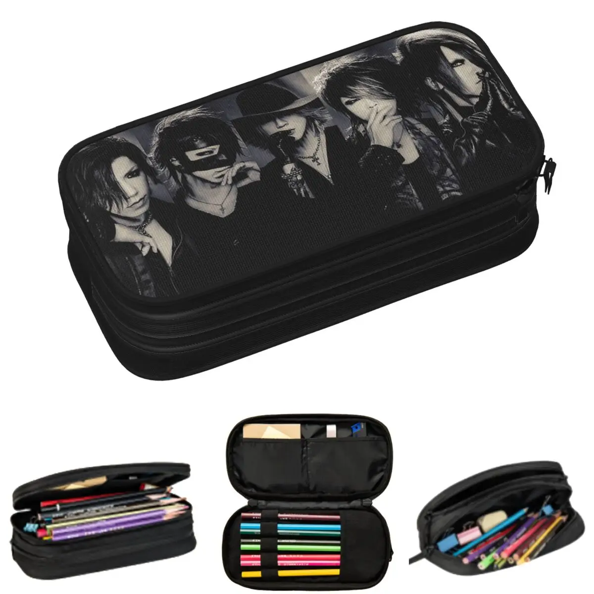 Office Stationery And Supply - กล่องใส่ดินสอ Japan Rock The Gazette Band