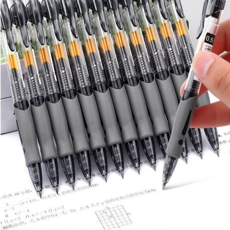Fountain Pen Ink - ชุดปากกาเจลแบบยืดหดได้ 13/30 ชิ้น หมึกสีดำ/แดง/น้ำเงิน สำหรับเขียน เติมหมึกได้