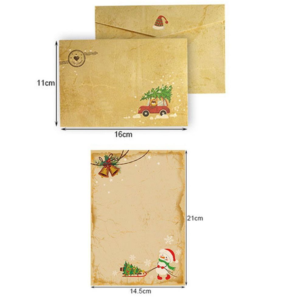 ชุดอุปกรณ์ DIY 6 ชิ้น/ชุด สำหร - Letter Envelope Kraft บทวิจารณ์และราคา