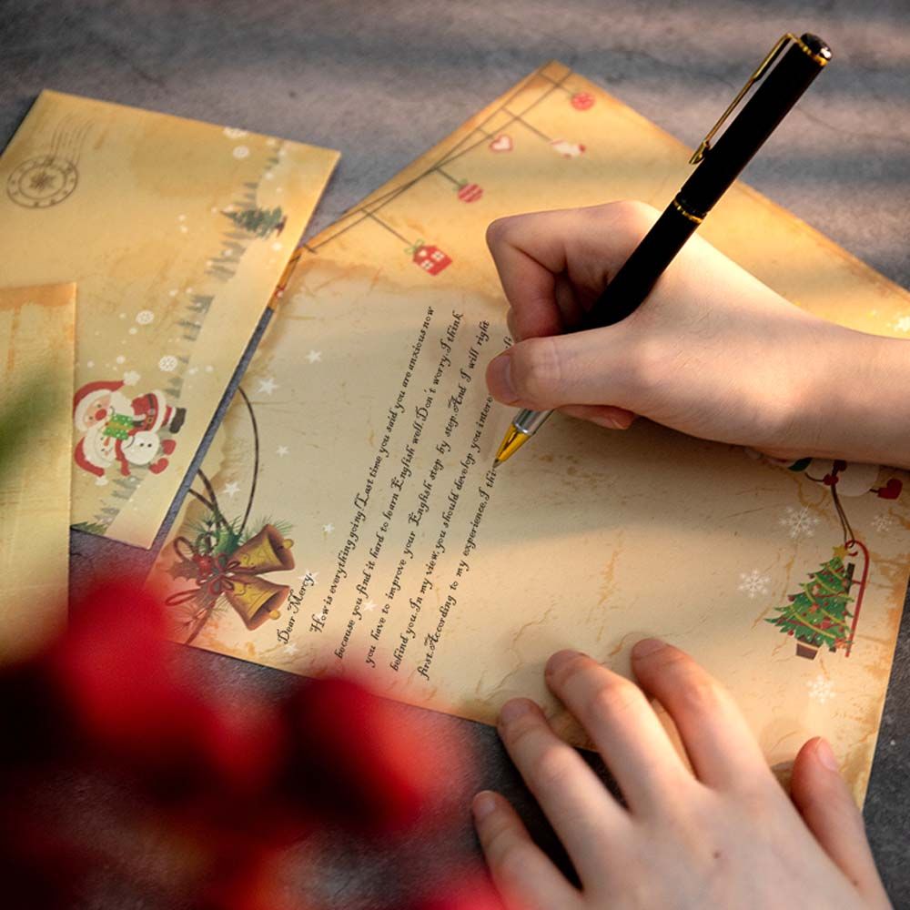 ชุดอุปกรณ์ DIY 6 ชิ้น/ชุด สำหร - Letter Envelope Kraft บทวิจารณ์และราคา