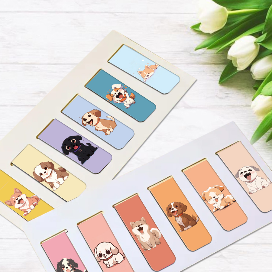 ที่คั่นหนังสือแม่เหล็กลูกสุนัข - Bookmark Magnetic Clip บทวิจารณ์และราคา