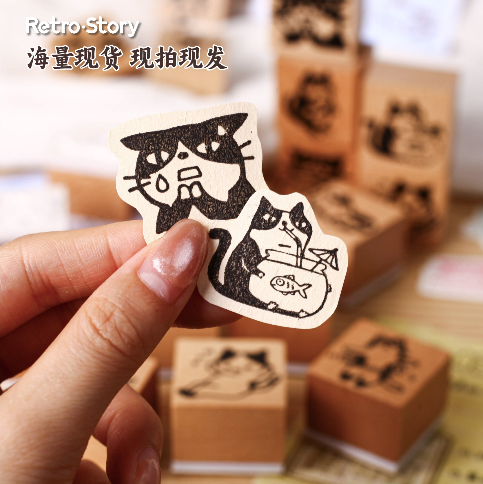 แสตมป์ยางไม้ลายตัวอักษรน่ารักส - Ideal Stationery & Office Supply บทวิจารณ์และราคา