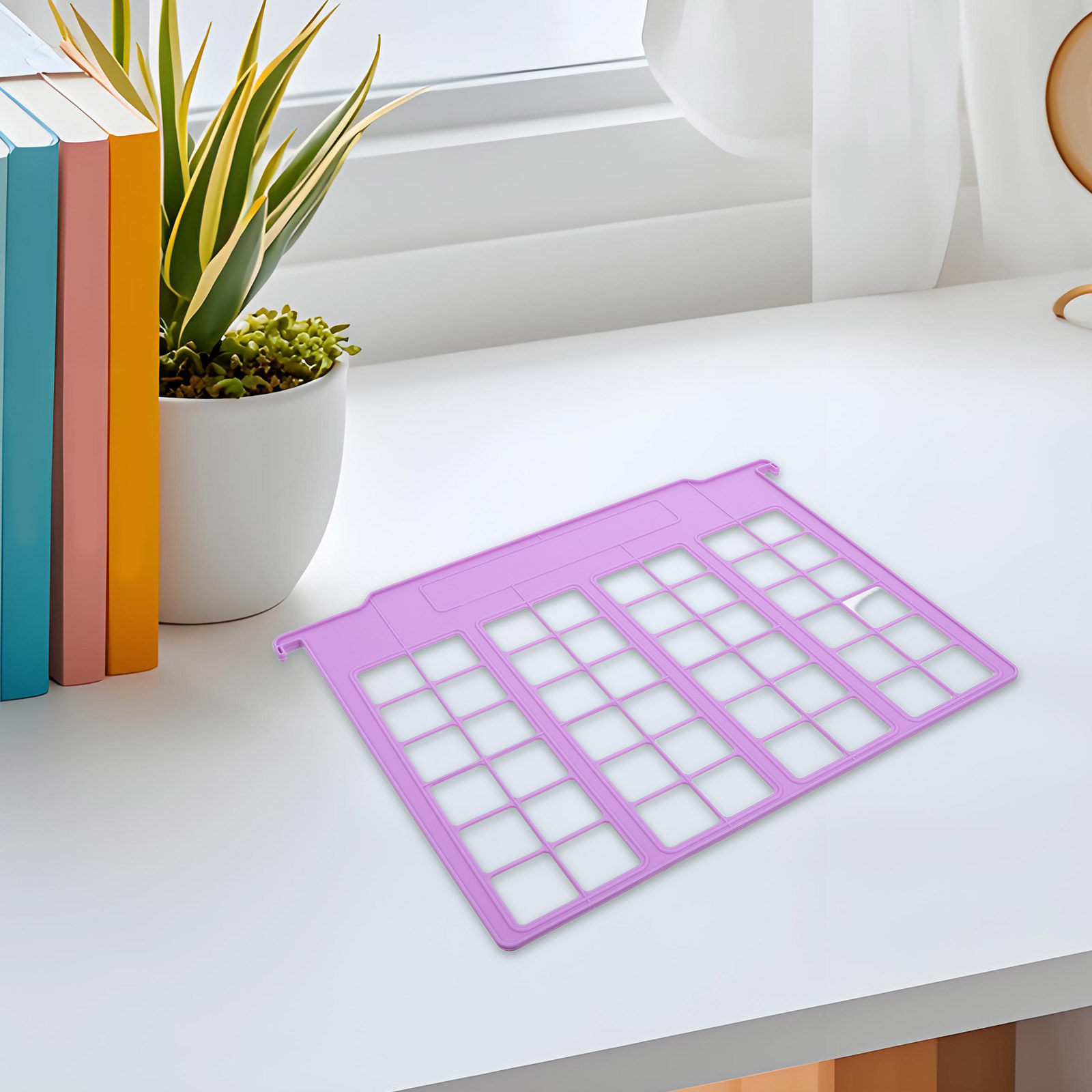 6 ชิ้น แผ่นแบ่งแฟ้มพลาสติกแบบแ - File Folder Hanging บทวิจารณ์และราคา