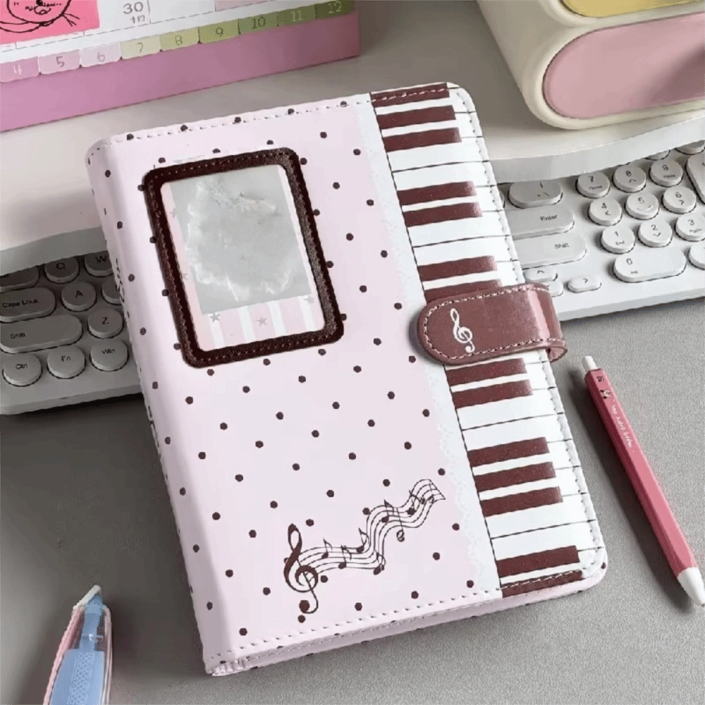 สมุดโน้ตปกเปียโนลายจุด ทำจากหน - Notebook Dotted A5 บทวิจารณ์และราคา