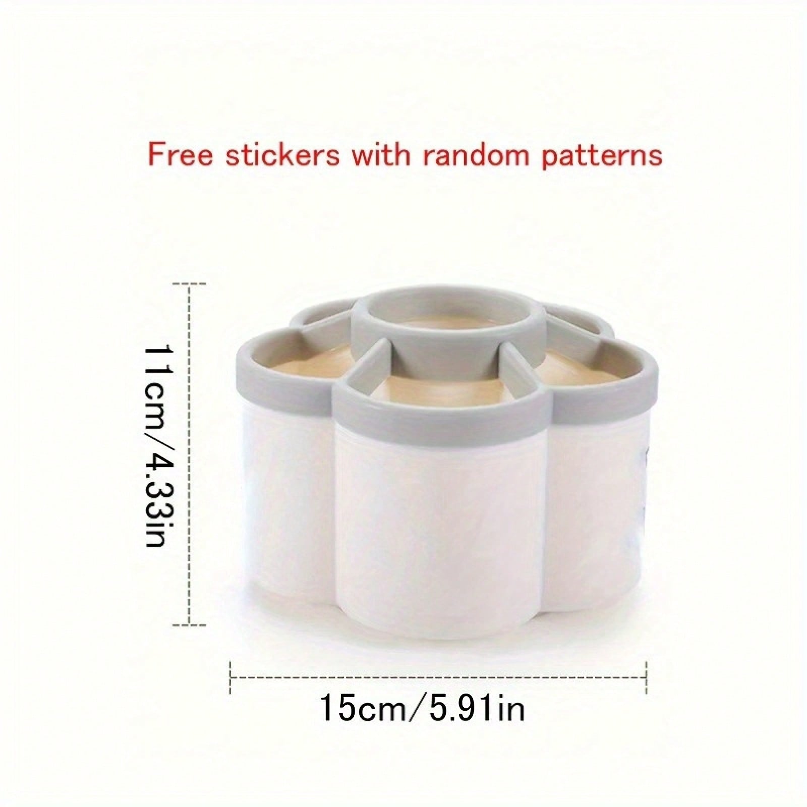 กล่องจัดเก็บของบนโต๊ะหมุนได้ 3 - Ideal Stationery & Office Supply บทวิจารณ์และราคา