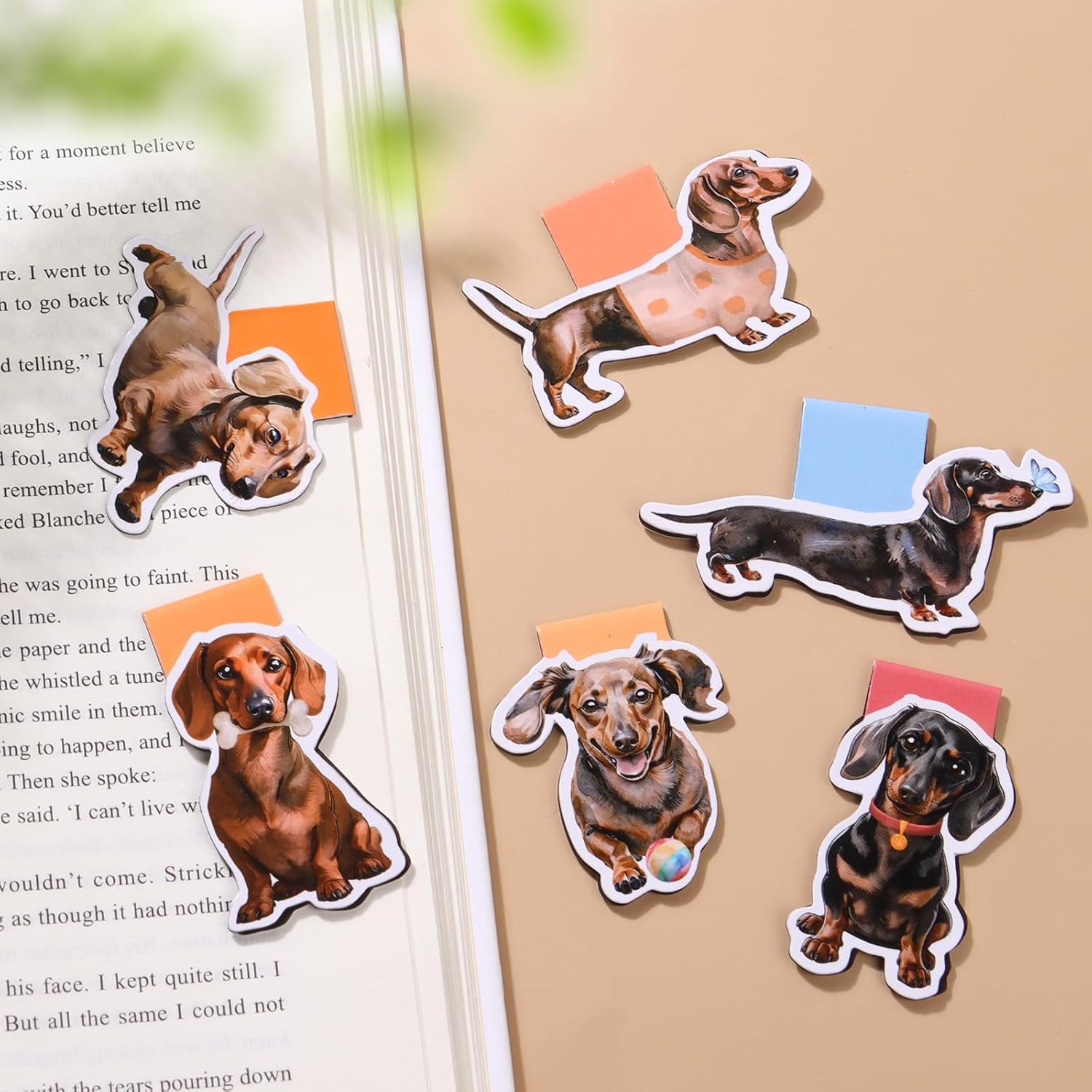 6/12 ที่คั่นหนังสือแม่เหล็กกัน - Bookmark Magnetic Clip บทวิจารณ์และราคา