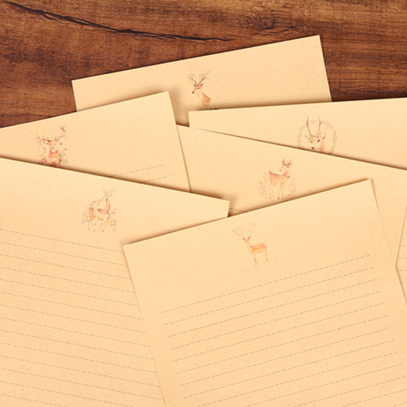 10 ซอง, หัวจดหมาย 10 แผ่น, เส้ - Letter Envelope Kraft บทวิจารณ์และราคา