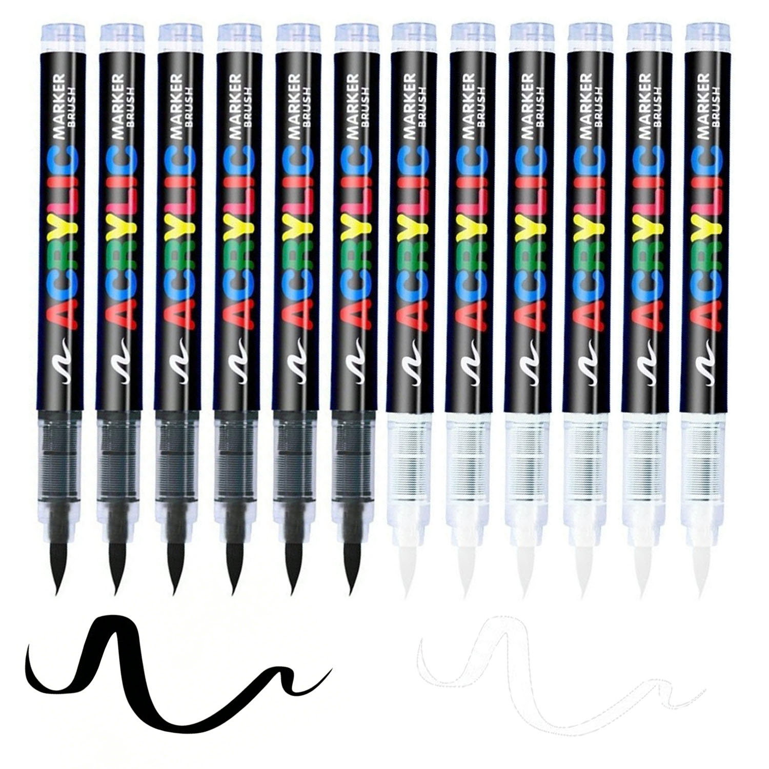 ชุดปากกาอะคริลิคหัวนุ่มพรีเมีย - Whiteboard Marker Set บทวิจารณ์และราคา