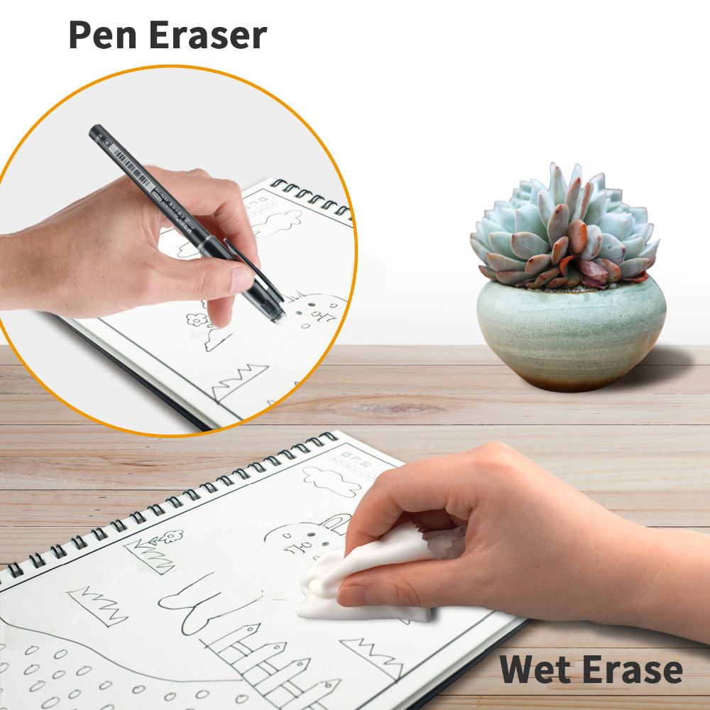 สมุดโน้ต A6 แบบลบได้ ใช้ซ้ำได้ - Graph Paper Pad บทวิจารณ์และราคา