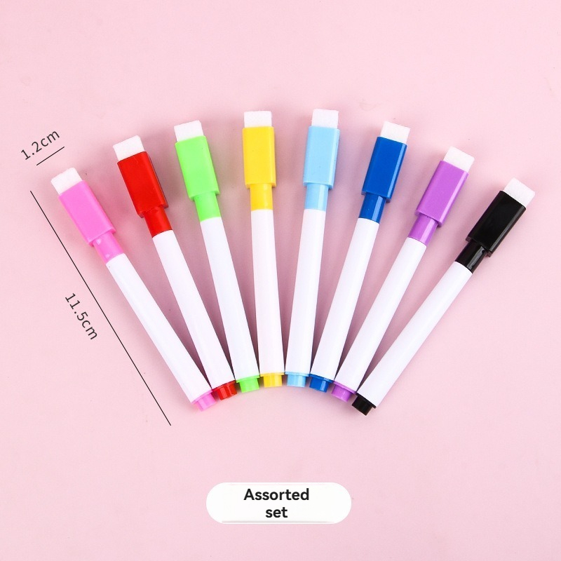 5/100 ชิ้น ปากกาไวท์บอร์ดแบบลบ - Whiteboard Marker Set บทวิจารณ์และราคา