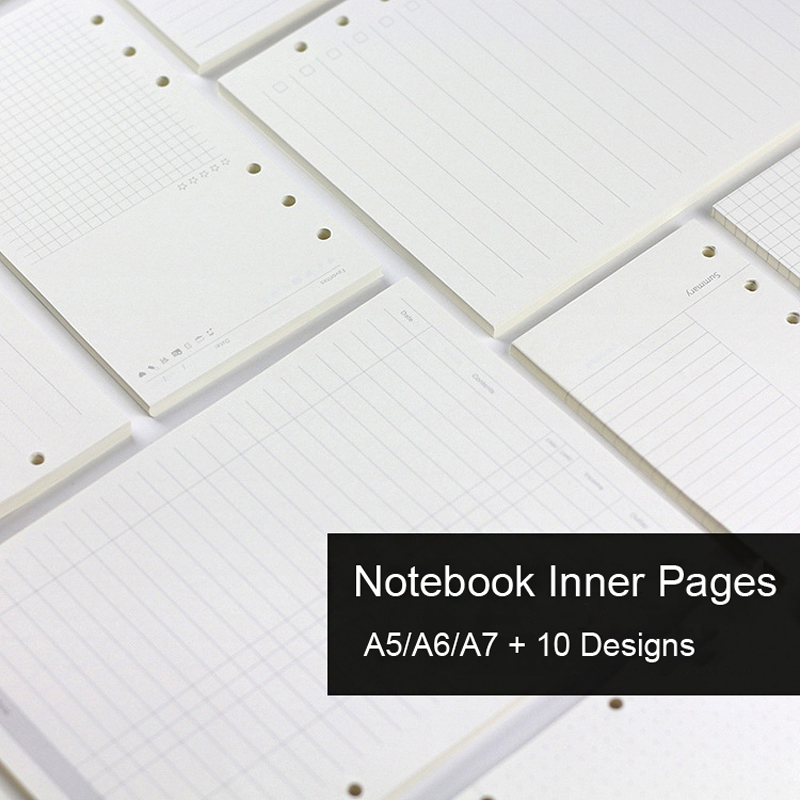 45 แผ่น A5 A6A7 หลวมโน้ตบุ๊คเต - Notebook Dotted A5 บทวิจารณ์และราคา
