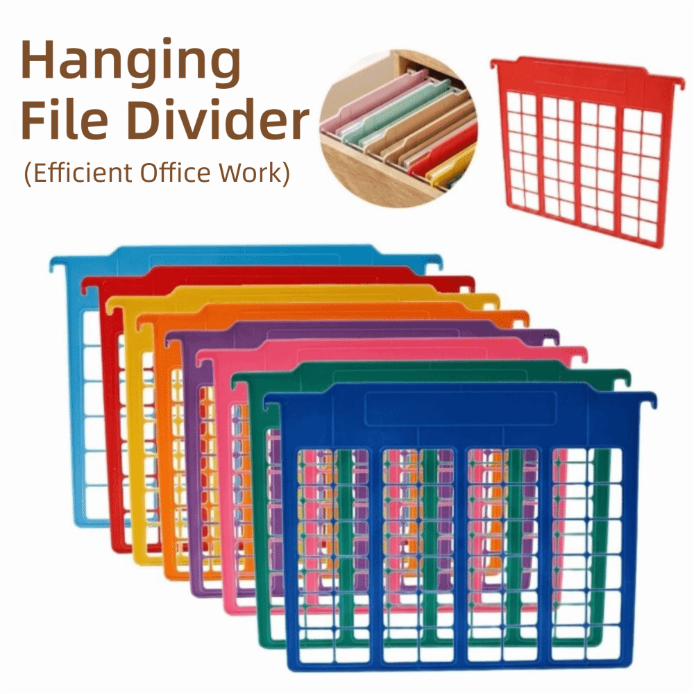 ตัวแบ่งแฟ้มแขวนพลาสติกทนทาน 8  - File Folder Hanging บทวิจารณ์และราคา