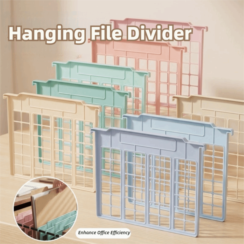ตัวแบ่งแฟ้มแขวนพลาสติกทนทาน 8  - File Folder Hanging บทวิจารณ์และราคา