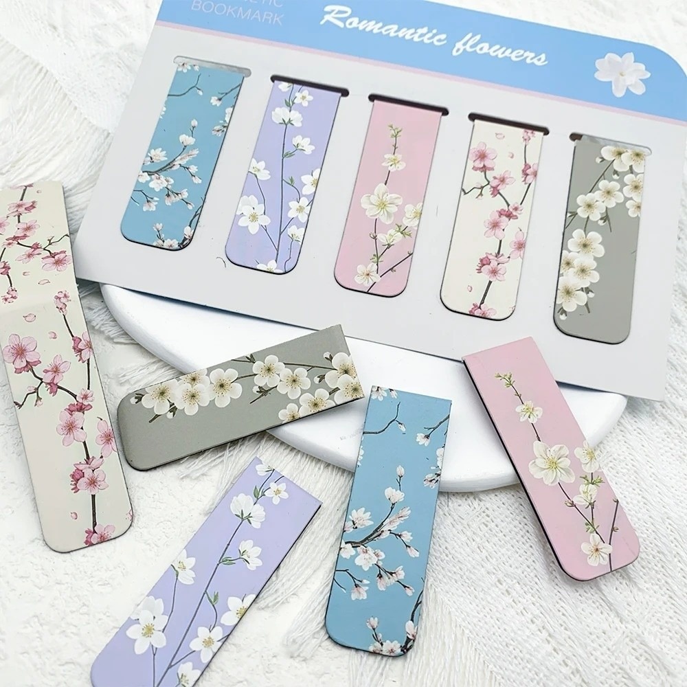 5 ชิ้น/เซ็ต ชุดที่คั่นหนังสือแ - Bookmark Magnetic Clip บทวิจารณ์และราคา