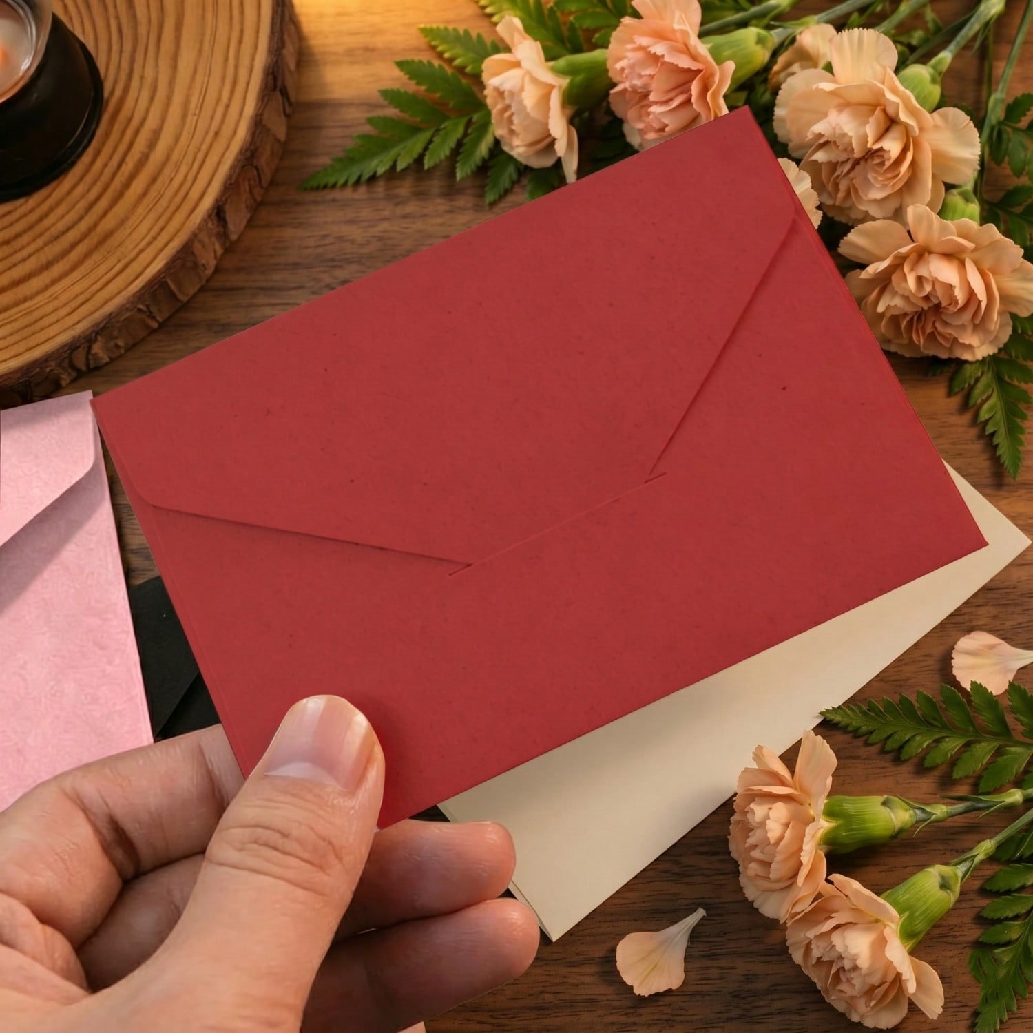 20/50/ชิ้นซองจดหมายกระดาษคราฟท - Letter Envelope Kraft บทวิจารณ์และราคา