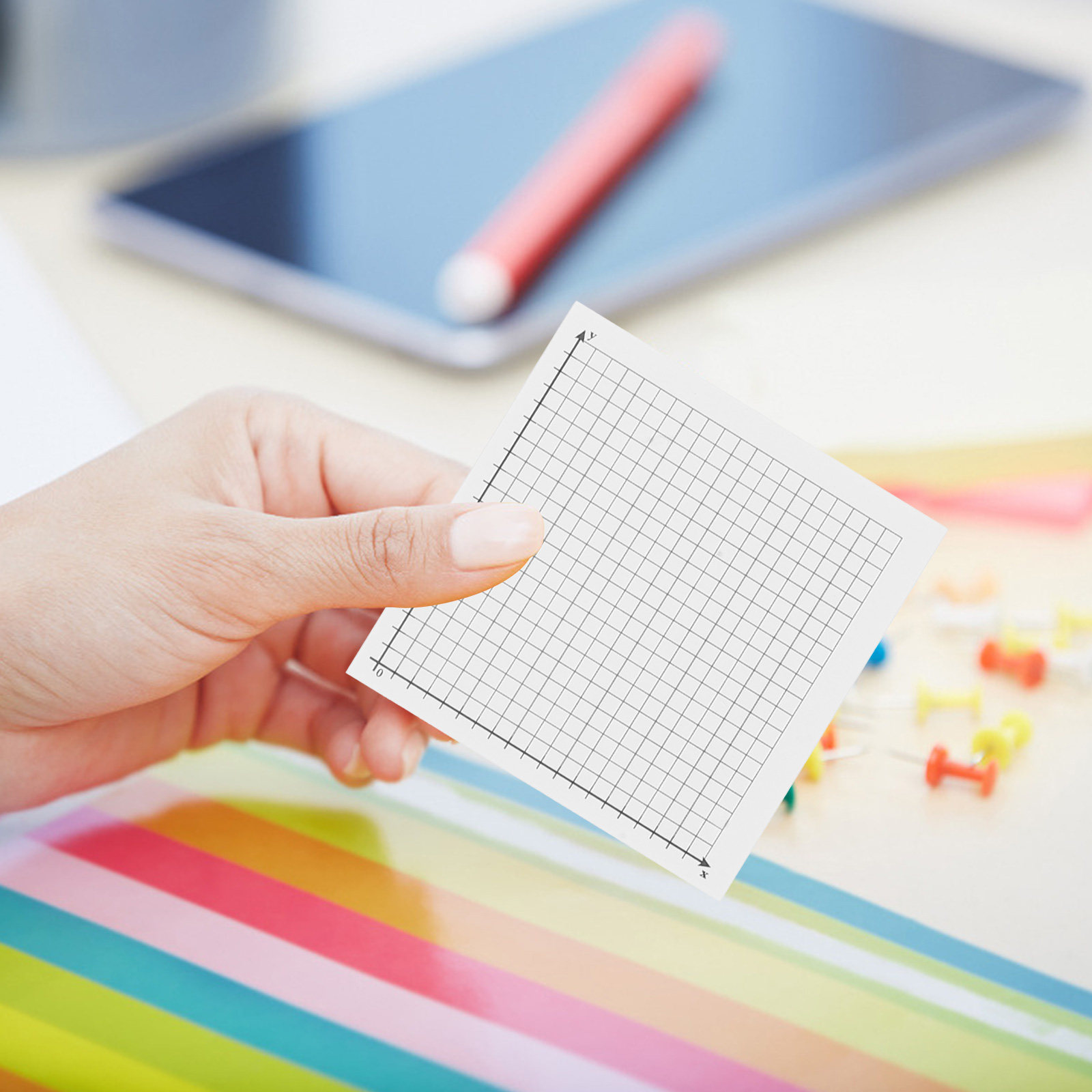 6 ชิ้น แผ่นจดบันทึกแบบมีตาราง  - Graph Paper Pad บทวิจารณ์และราคา