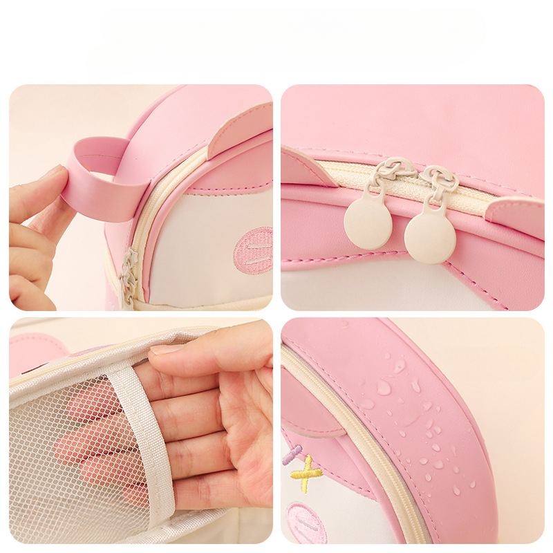 ความจุขนาดใหญ่กระเป๋าดินสอกันน - Pencil Case Large บทวิจารณ์และราคา