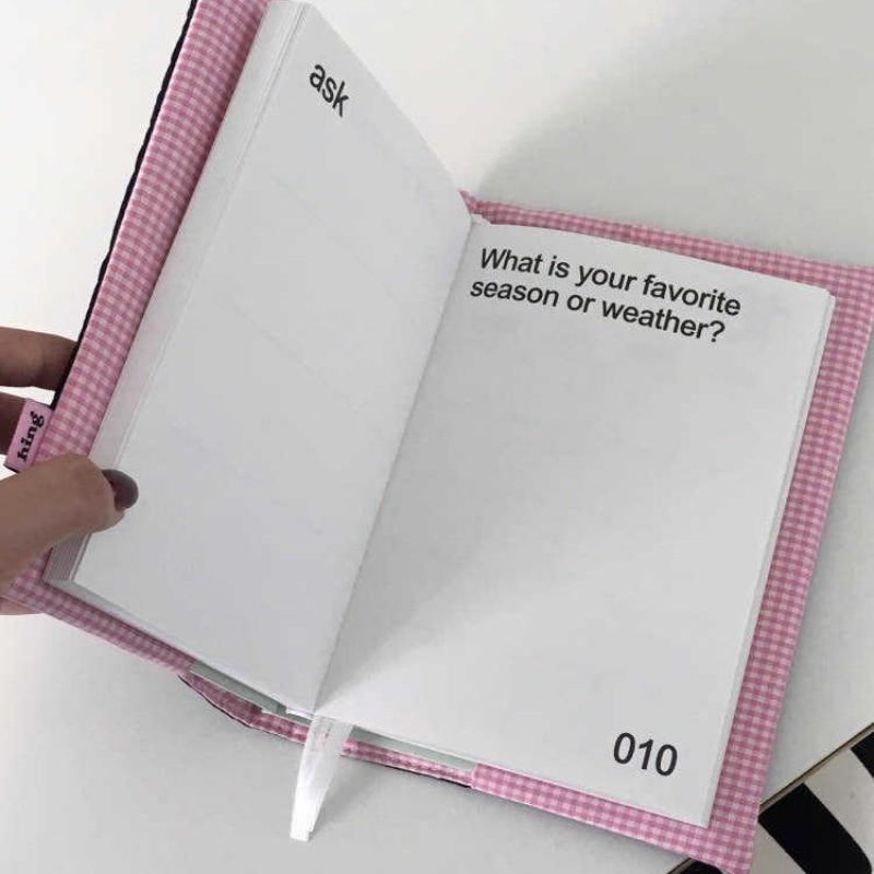 ปกสมุด A5 ลายจุด ผ้าฝ้ายควิลท์ - Notebook Dotted A5 บทวิจารณ์และราคา